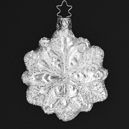 Zauberhafte Schneeflocke Weihnachtsbaumschmuck Kunsthandel Rueckeshaeuser