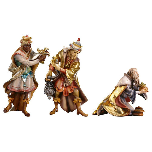 Heilige Drei Könige 3-er Gruppe Krippenfiguren Kunsthandel Rueckeshaeuser
