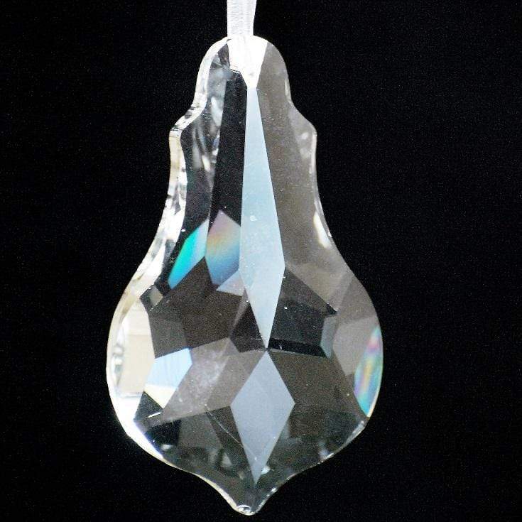 Kristall in Tropfenform Weihnachtsbaumschmuck Kunsthandel Rueckeshaeuser