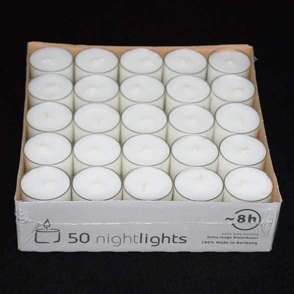 Teelichter / Nightlights Kerzen Kunsthandel Rueckeshaeuser