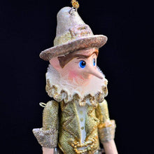Lade das Bild in den Galerie-Viewer, Weihnachtsbaumschmuck Pinocchio Weihnachtsbaumschmuck Kunsthandel Rueckeshaeuser
